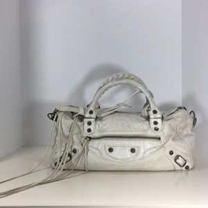 COPY - Balenciaga White City Bag
